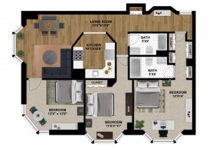 Gold Coast Three Bedroom 1111 Dearborn