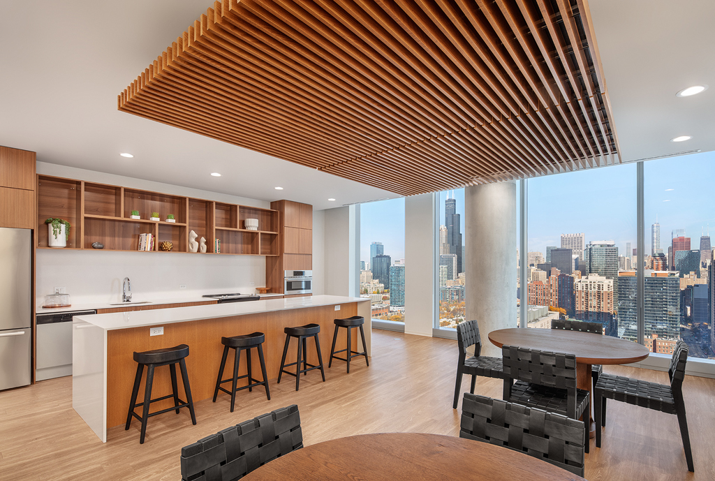 1400 Wabash Apartments Demonstration Kitchen