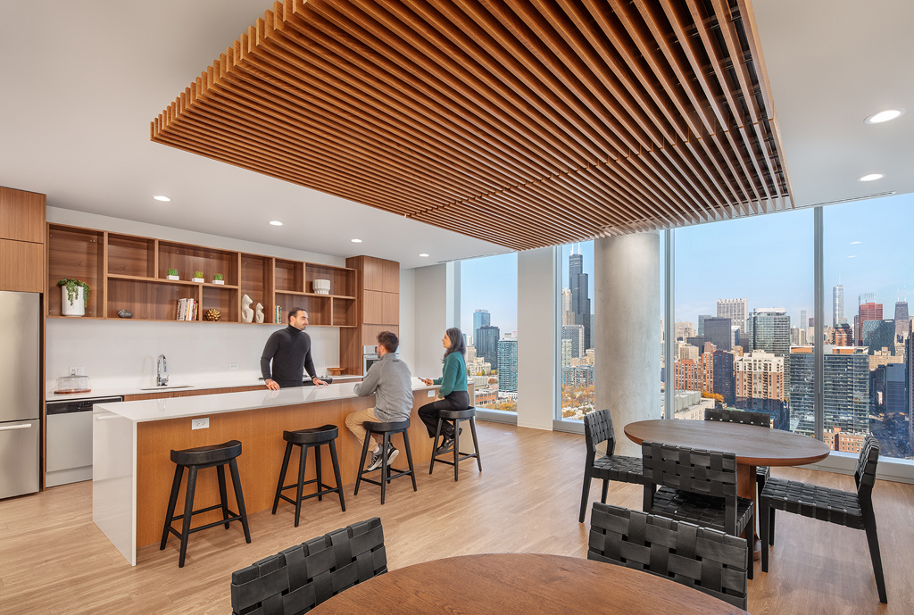 1400 Wabash Apartments Demonstration Kitchen