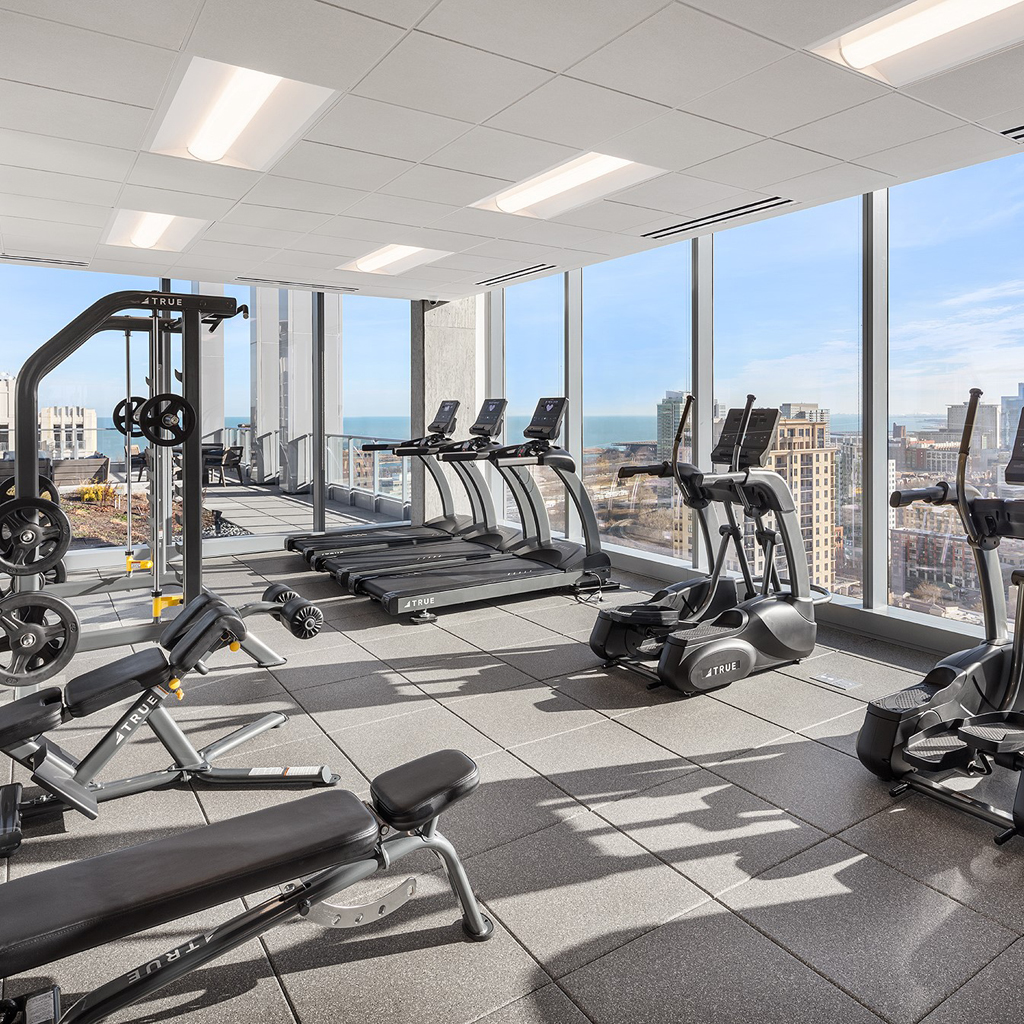 1400 Wabash Apartments Fitness Center