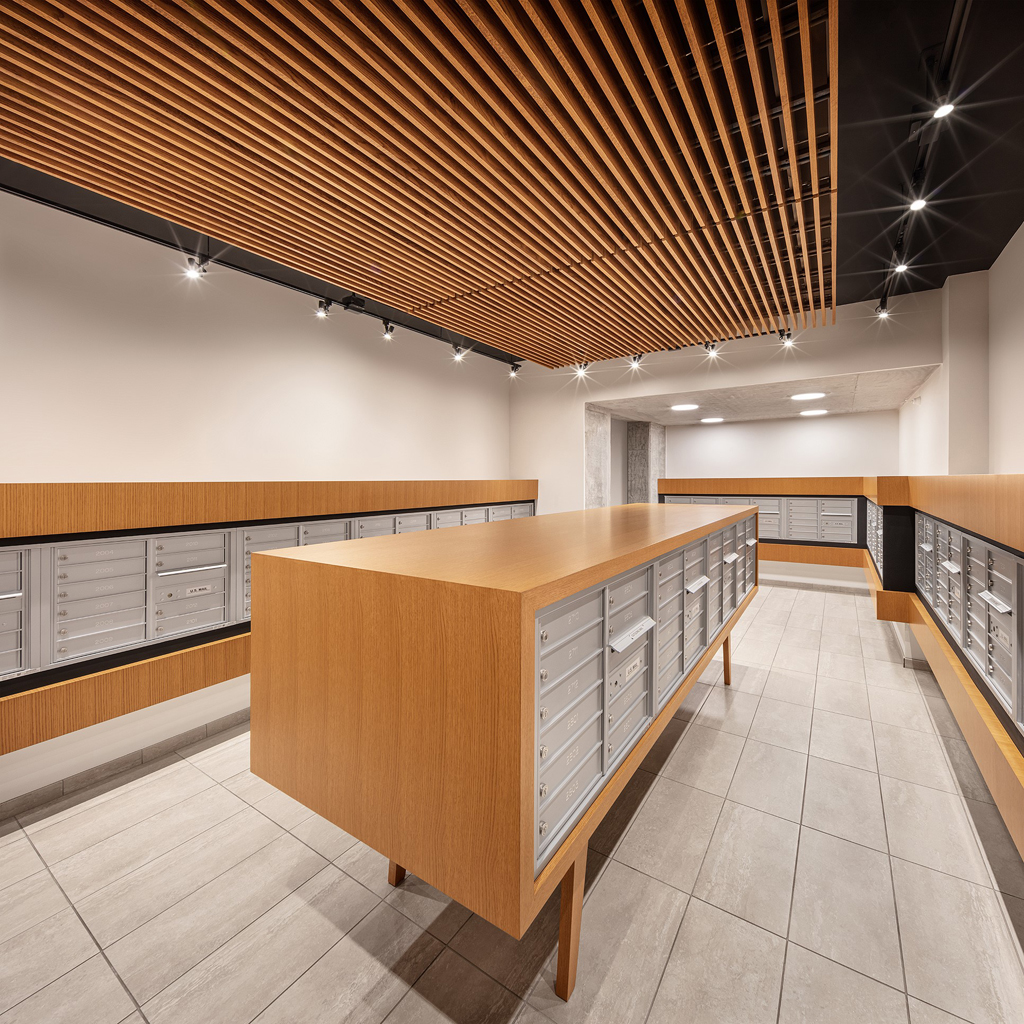 1400 Wabash Apartments Mail Room