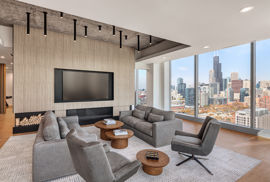 1400 Wabash Apartments Resident Lounge